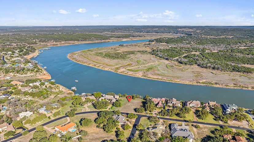 BEAUTIFUL WATERFRONT PROPERTY ON LAKE TRAVIS MAIN CHANNEL.