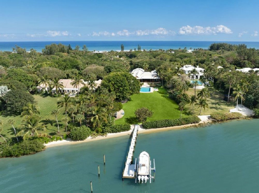 A RARE OCEAN-TO-INTRACOASTAL ESTATE ON JUPITER ISLAND’S EXCLUSIVE GOLD COAST