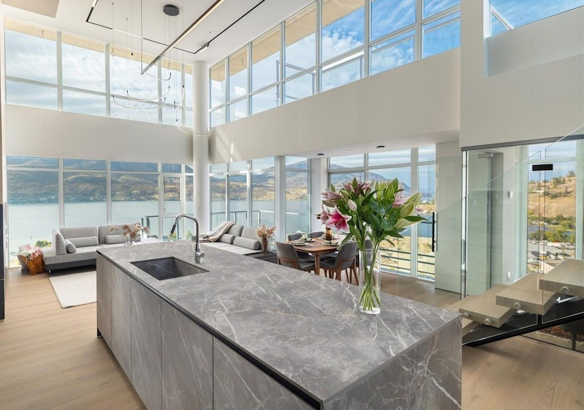 Penthouse With Okanagan Lake Views