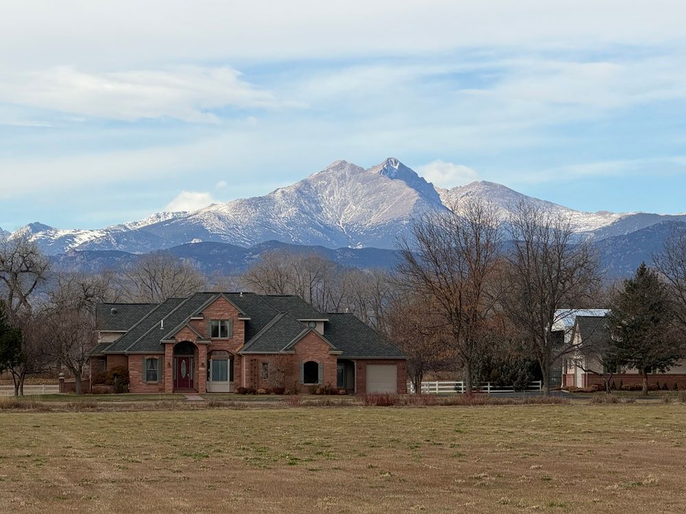 Acre Irrigated Property With Custom Built Home