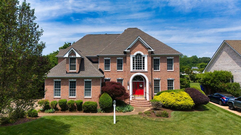 Stunning Brick Home With Golf Course Views