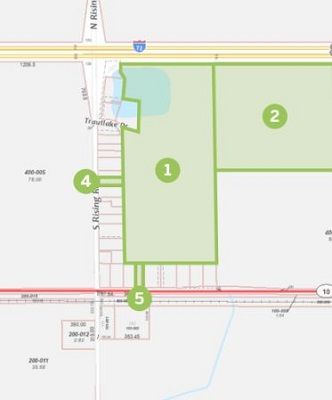 Expansive Waterfront Farm Land