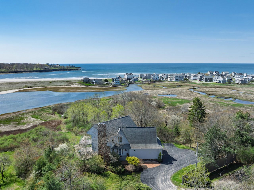 Exclusive Waterfront Retreat: On Six Acres in Higgins Beach, Maine