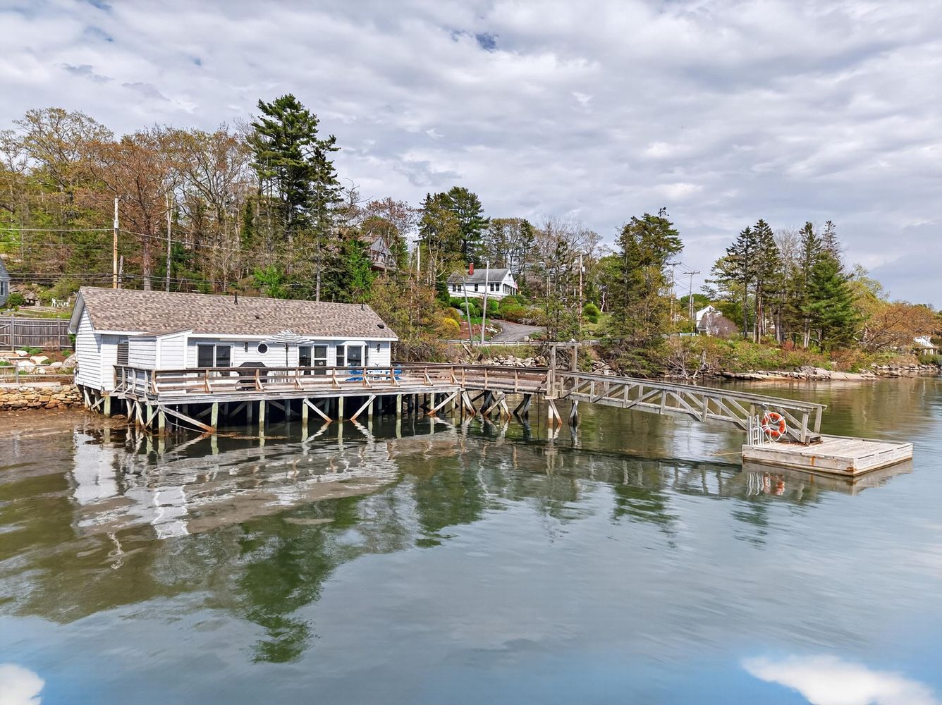 Experience Classic Maine Waterfront Living At Its Finest