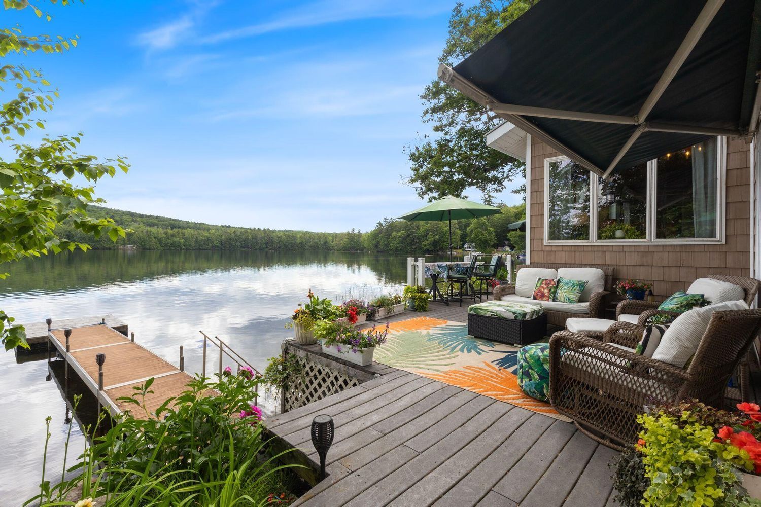 West Pond, Waterfront