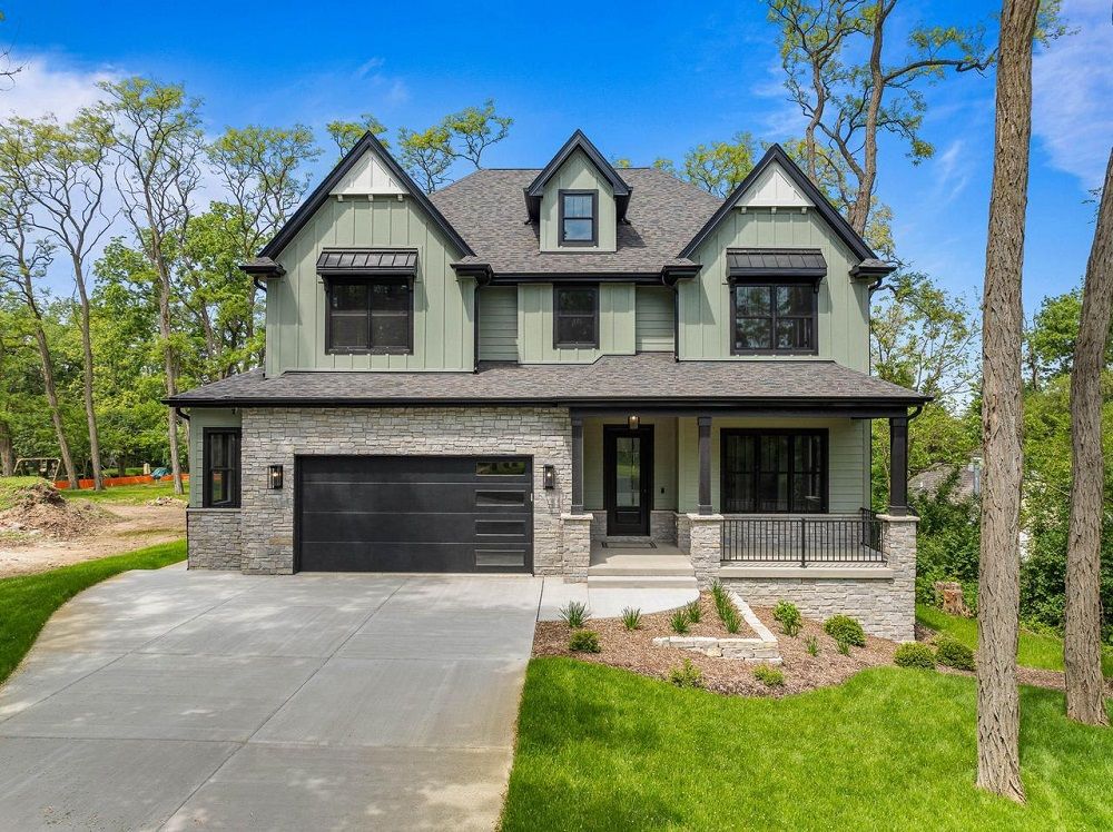Discover This Amazing New Home Just A Stone’s Throw From Geneva Lake In The Birches Association