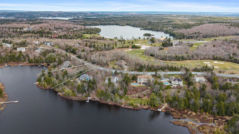 The Best Of The Glen Arbour Golf Course Community With 220 Ft Of Waterfront!