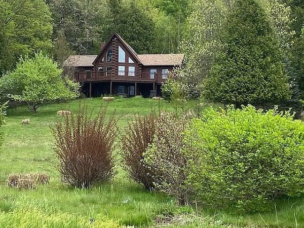Spectacular Custom Built Cedar Knoll Log Home