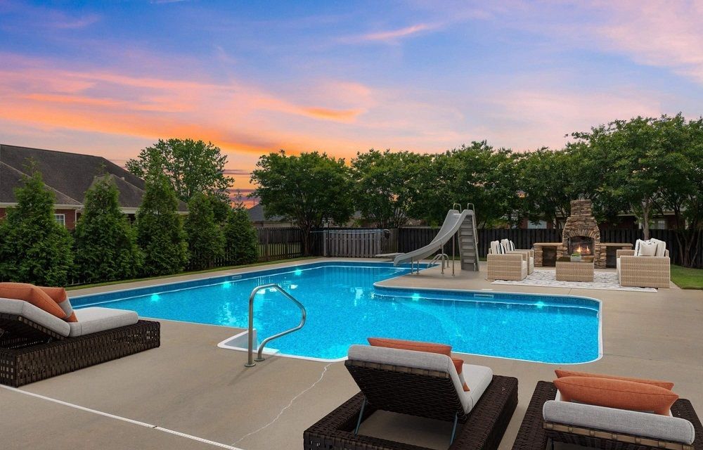 Luxury Home With Beautiful Outdoor Oasis