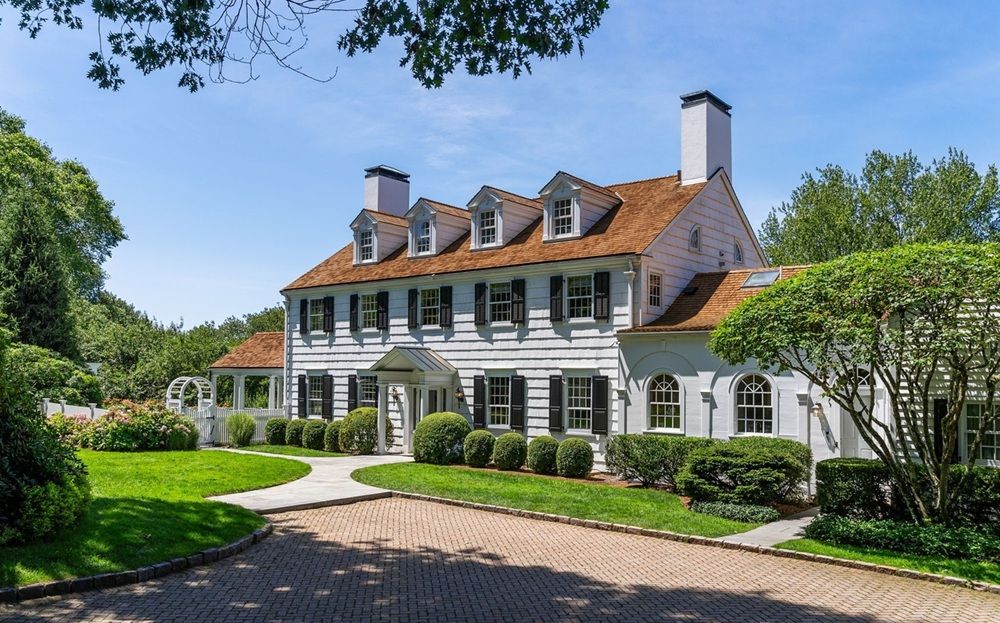 Iconic Westport Colonial At The Top Of Clapboard Hill