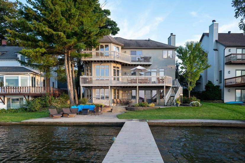 Fully Furnished Luxury On Lake Macatawa