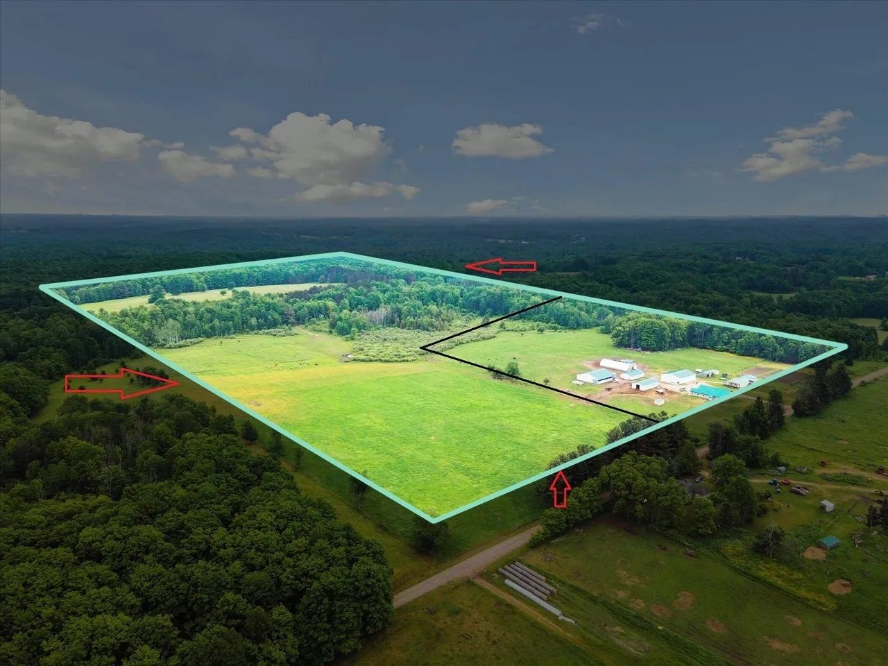 Large Fenced Area