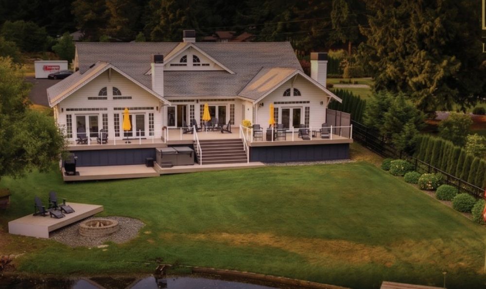 Kent · Lake Meridian Waterfront Mount Rainier Views