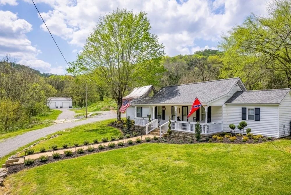 Stunning Early 1900s Farmhouse On 92 Scenic Acres