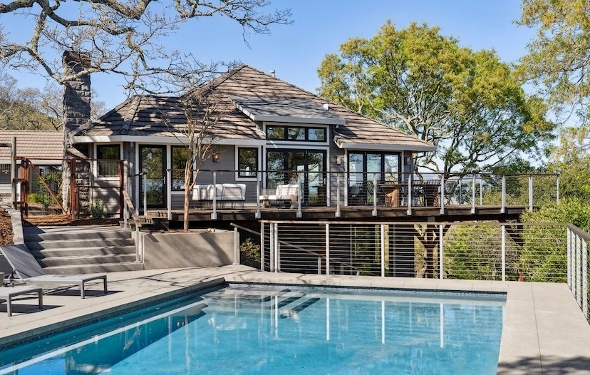 Views From Every Room On Prestigious Carriger Road Sonoma