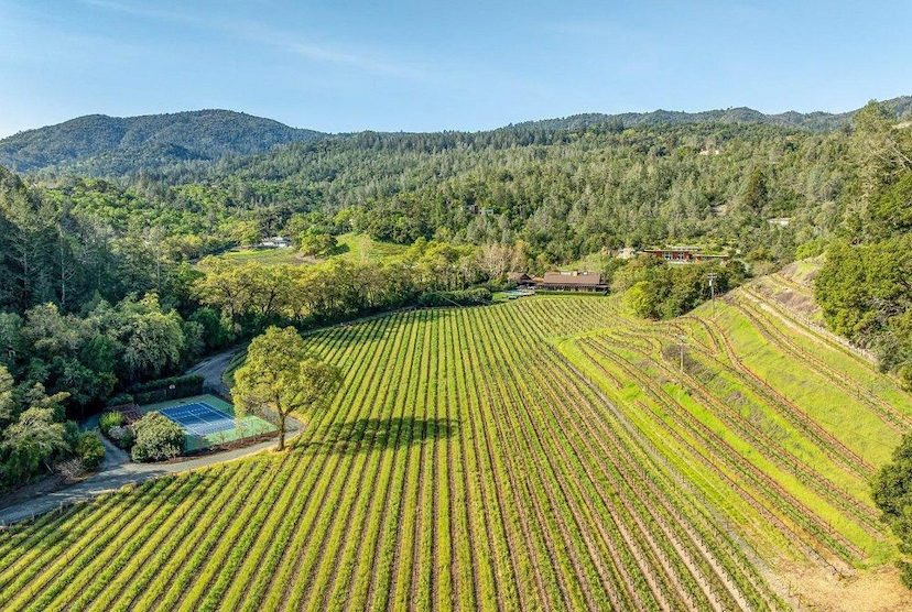 Napa Valley Vineyard Retreat A Contemporary Country Compound With Stunning Vineyard Views
