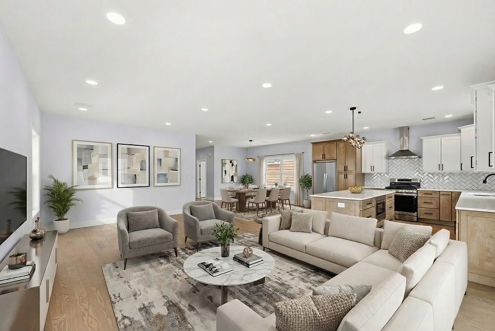 Modern Custom Home With No-Step Entry
