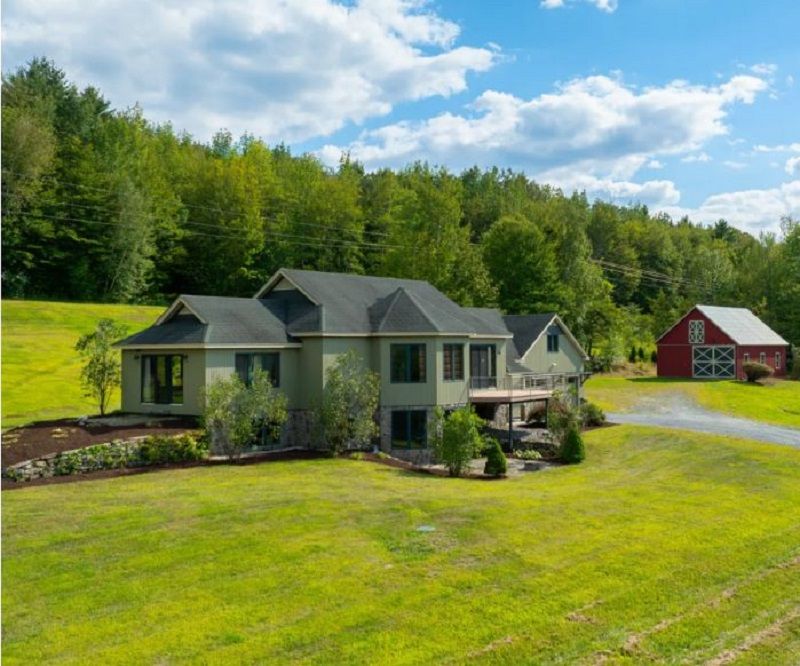 Hilltop Contemporary With Sweeping Quechee Valley Views