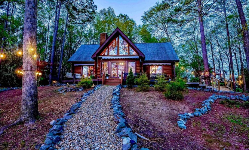 Lake Wateree Log Cabin
