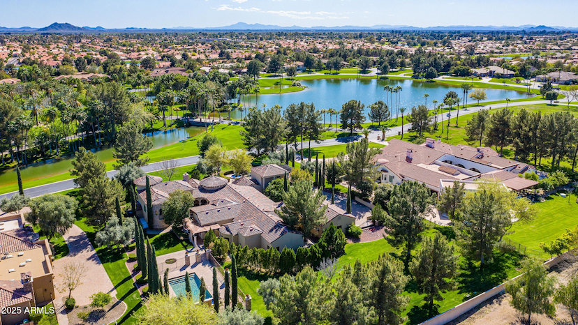 Waterfront European Masterpiece In Oakwood Hills