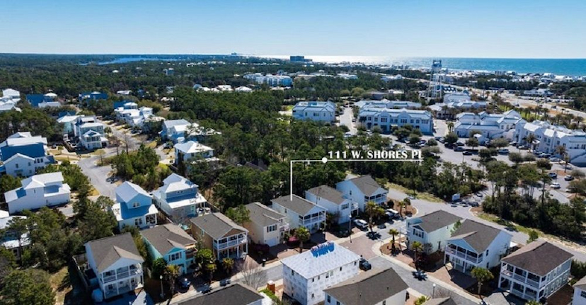 Fabulous Jewel In Quiet Inlet Beach Neighborhood, Minutes To The Gulf!