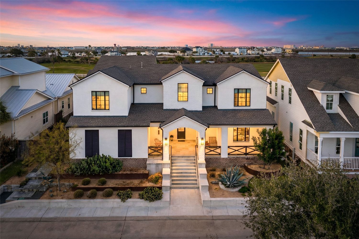 Elegant Waterfront Retreat Coastal Luxe Living