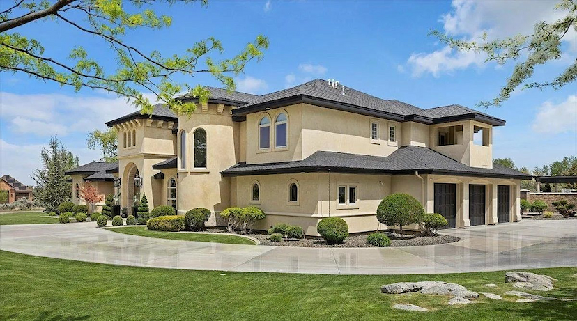 Custom Mediterranean Home In Hidden Lakes
