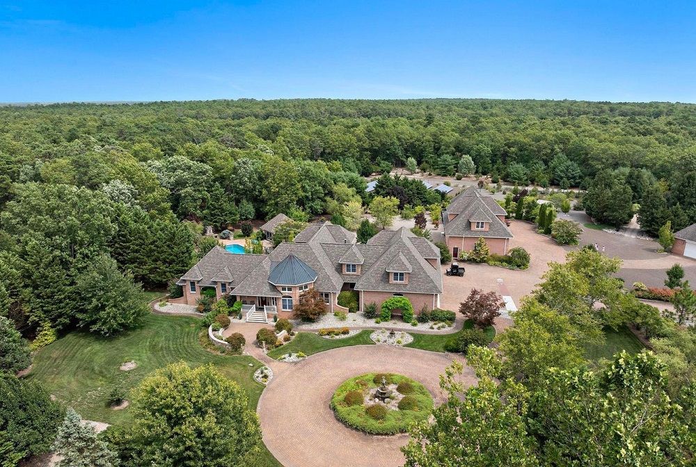 A Private Estate On Approximately 13.5 Acres Behind The Gates