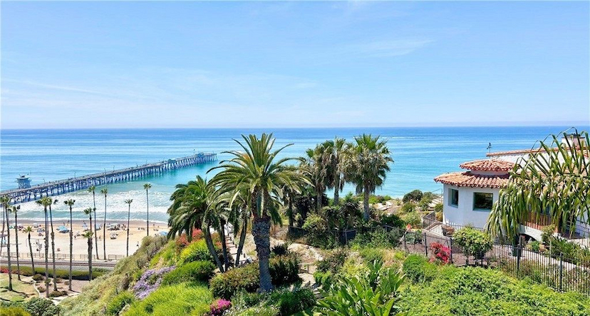 Panoramic Views Of San Clemente Pier