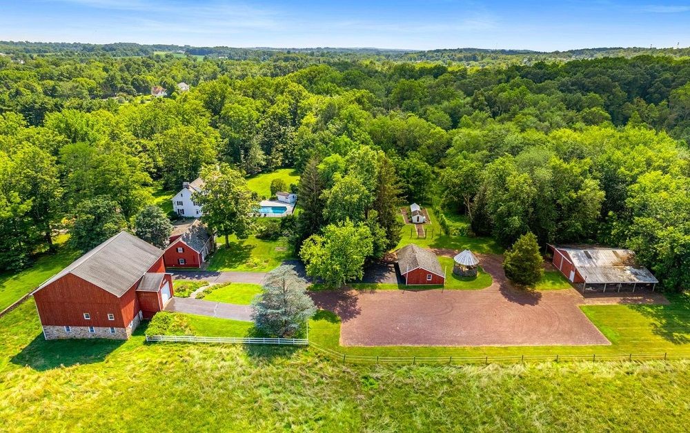 Picture-perfect 20+ Acre Farmstead In Doylestown With Carriage House, Barn And Pole Barn
