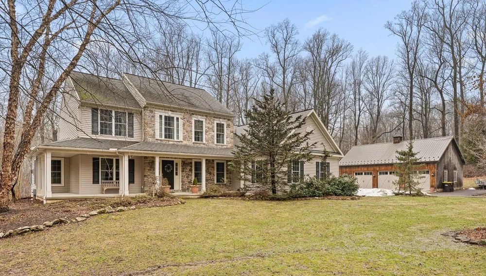 Beautifully Maintained Stone-Front Colonial Home