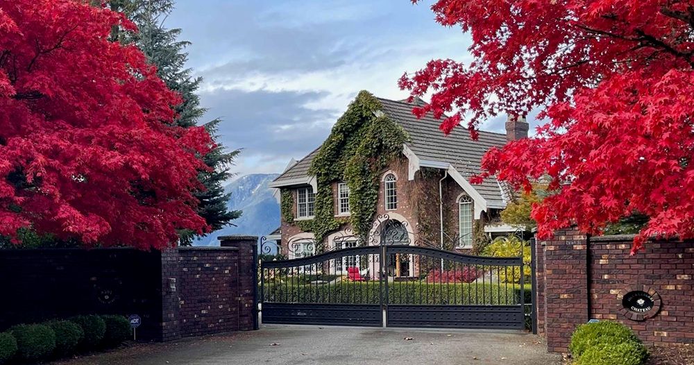 Extraordinary Chateau-Inspired Estate With Panoramic Mountain Views