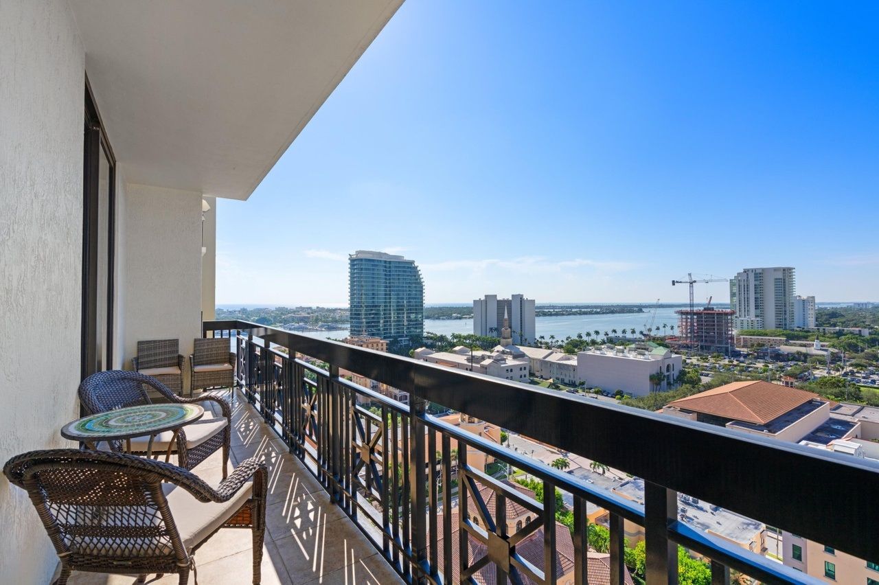 Beautiful Water Views From This South Facing Apartment