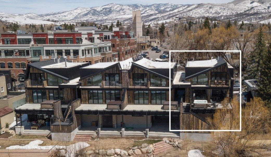 Green -Zone Residence On The Banks Of The Yampa River Located In Downtown Steamboat Springs