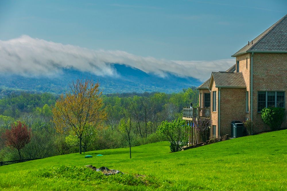 Breathtaking Panoramic Views Of The Shenandoah River And Surrounding Mountains Charles Town, West Virginia