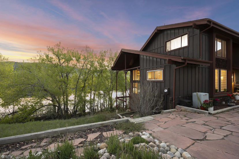 Waterfront Property with Mountain Views