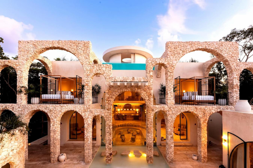 Casa ARKA – A Surreal Palatial Retreat in Tulum