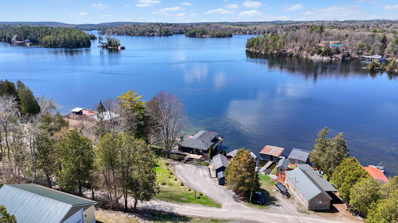 Overlooking beautiful Charleston Lake