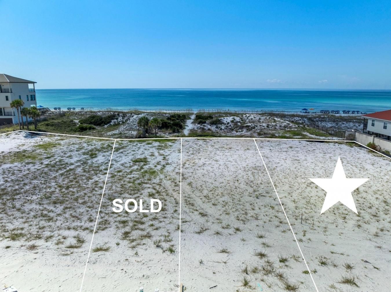 Gulf Front Land with Beach Access